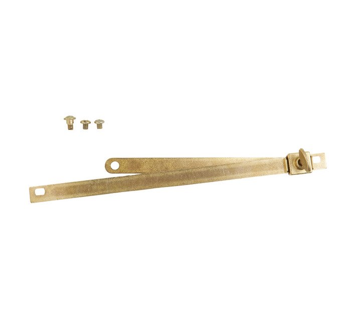 Builders Sliding Stay Brass 270 mm — SA Home Builder Store
