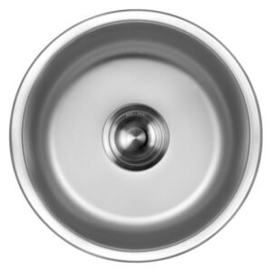Cam Africa Kitchen Single Prep Bowl Sink Silver 400 x 400 mm — SA Home Builder Store