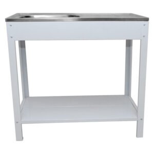 Cam Africa Knock Down Kitchen Unit and Sink White 915 x 460 mm — SA Home Builder Store
