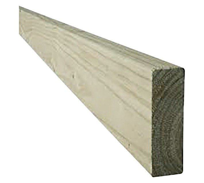 Cape Pine H3 Timber Olive Green 4200 x 152 x 38 mm — SA Home Builder Store