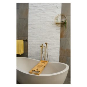 Castaway Marble Cladding White 0.63 Square Meter — SA Home Builder Store