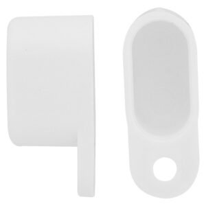 Clipper 2 x Push On End Stop White — SA Home Builder Store