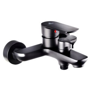 Cobra Seine Ebony Exposed Bath Mixer Tap Black 188.5 x 210 x 106 mm — SA Home Builder Store