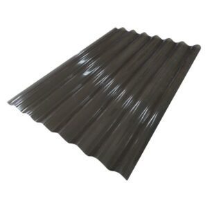 Corrugated 456 mm Polycarbonate Sheet Bronze 3600 mm — SA Home Builder Store