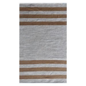 Cotton Stripe Jute Rug Natural 1200 x 1800 mm — SA Home Builder Store