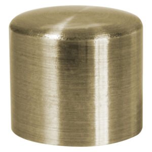 Decor Depot 2 x Rod End Cap Finial Bronze 25 mm — SA Home Builder Store