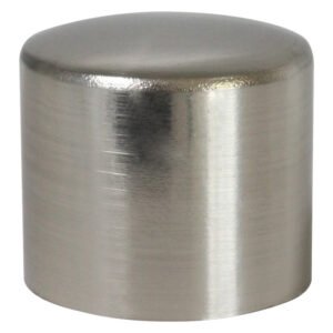 Decor Depot 2 x Rod End Cap Finial Silver 25 mm — SA Home Builder Store