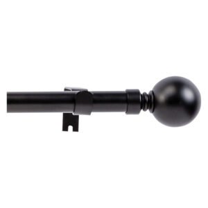 Decor Depot Extendable Rod Black 25 x 1500 - 2800 mm — SA Home Builder Store
