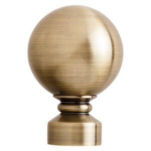 Decor Depot Rod Ball Finial Bronze 25 mm — SA Home Builder Store
