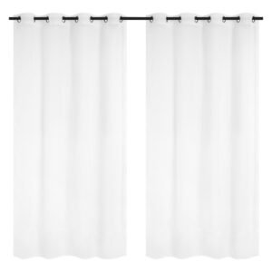 Design Collection 2 x Cornely Curtains White 1400 mm — SA Home Builder Store
