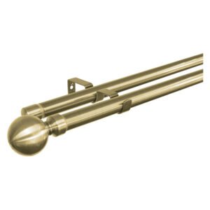 Design Depot Steel Curtain Rod Bronze — SA Home Builder Store