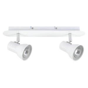 Design House 2 Light Spotlight - White — SA Home Builder Store