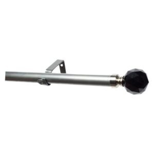Design House 28PSC15MB Single 28 mm Crystal Pole Set Black 1500 mm — SA Home Builder Store