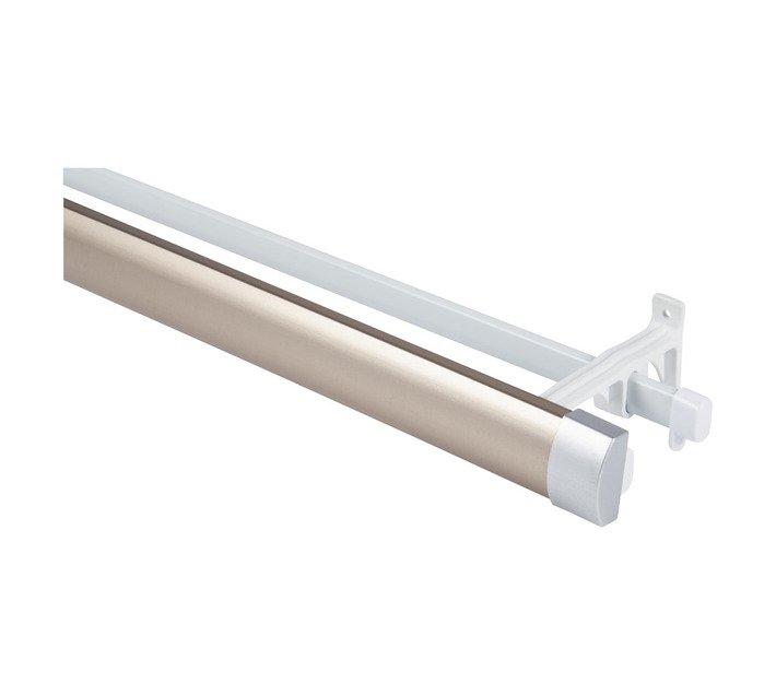 Design House 40 mm Double Rod and Track Champagne 1500 mm — SA Home Builder Store