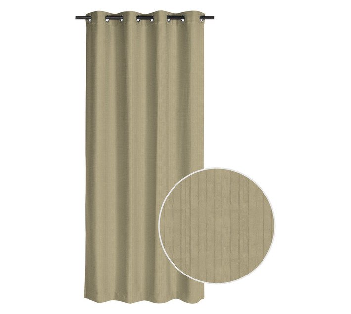 Design House Chenille Eyelet Curtain Natural 2250 x 2300 mm — SA Home Builder Store