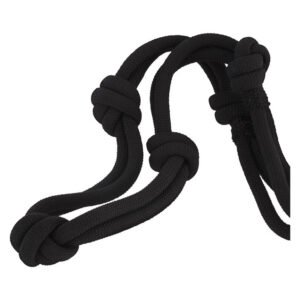 Design House Fabric Knotted Curtain Tieback Black — SA Home Builder Store