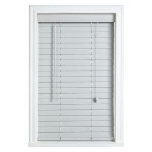 Design House Fauxwood Blind Grey 1200 x 1000 x 50 mm — SA Home Builder Store