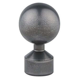 Design House Gothic Ball Finial Gun Metal 22 mm — SA Home Builder Store