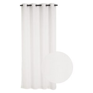 Design House Poetry Eyelet Curtain - Bone (1400 x 2250mm) — SA Home Builder Store