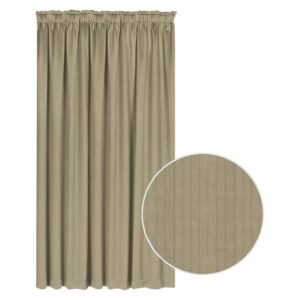 Design House Sheer Chenille Taped Curtain Natural 2180 x 2300 mm — SA Home Builder Store