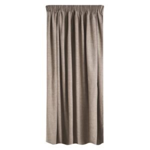 Design House Textured Block Out Taped Curtain Ta 2300 x 2180 mm — SA Home Builder Store