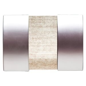 Designer Curtain Tieback Silver 105 mm — SA Home Builder Store