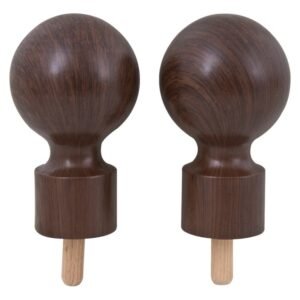 Designer Finial Ball Auburn 34 mm — SA Home Builder Store