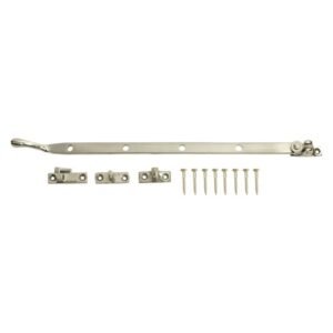 Dortello Fanlight Stay Satin Nickle 300 mm. — SA Home Builder Store