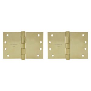 Dortello Projection Hinge Brass PVD 100 x 150 x 3 mm — SA Home Builder Store