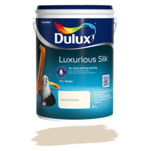 Dulux Luxurious Silk Paint Natural Hessian 5 L — SA Home Builder Store