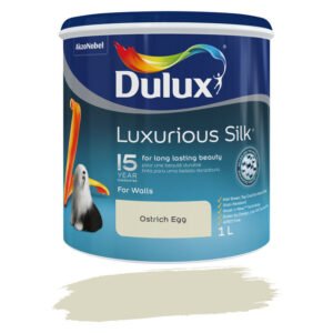 Dulux Luxurious Silk Paint Ostrich Egg 1 L — SA Home Builder Store