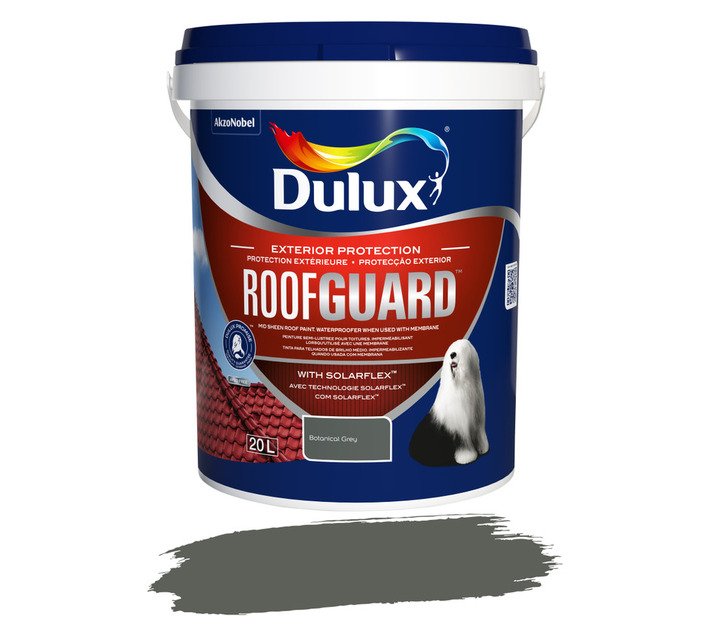 Dulux Roofguard Botanical Grey 20 L — SA Home Builder Store