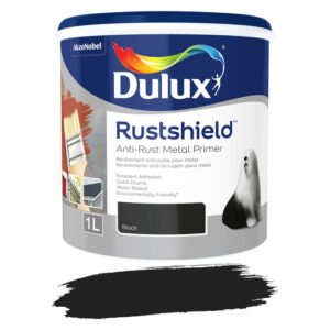 Dulux Rustshield Anti-Rust Metal Primer Black 1 L — SA Home Builder Store