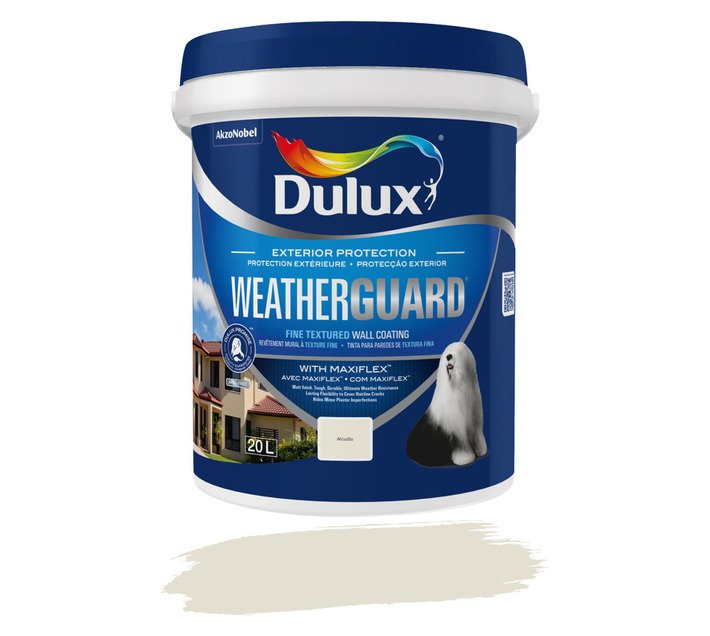 Dulux Weatherguard Fine Textured Paint Alcudia 20 L — SA Home Builder Store