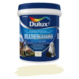 Dulux Weatherguard Fine Textured Paint Chalkstone 20 L — SA Home Builder Store
