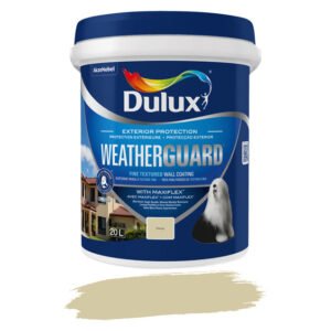Dulux Weatherguard Fine Textured Paint Malaga 20 L — SA Home Builder Store