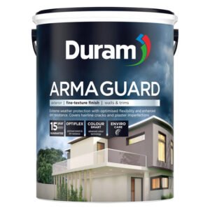Duram Armaguard Texture Fine Paint Deep Fossil 5 L– Weather Protection and Flexibility for Hairline Crack — SA Home