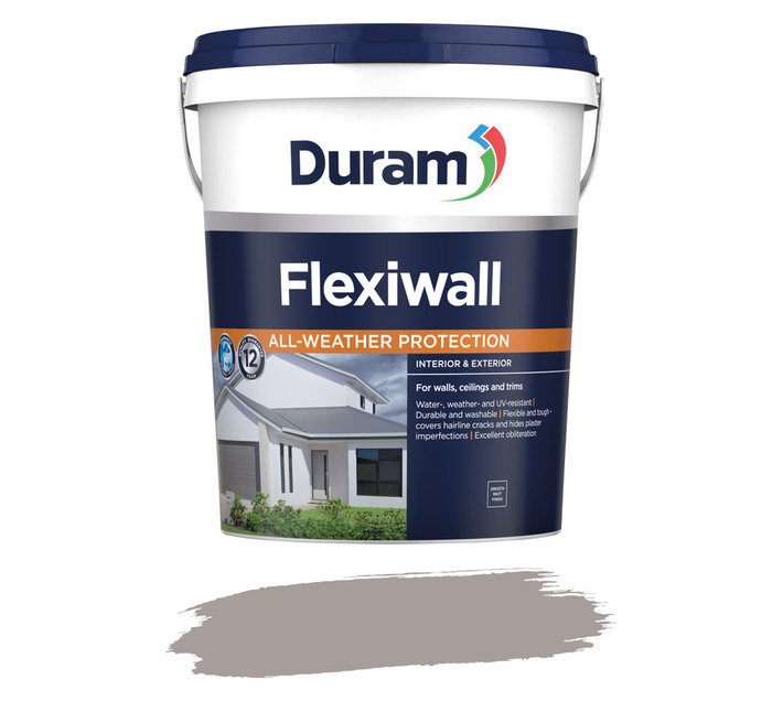 Duram Flexiwall Paint Rich Clay 20 L — SA Home Builder Store