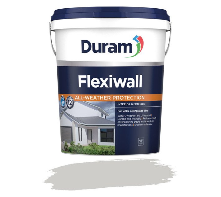 Duram Flexiwall Paint Shale 20 L — SA Home Builder Store