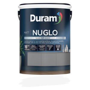 Duram NuGloss Matt Pastel Tint Base Paint 5 L – Luxurious Matt Enamel for Hard-Wearing Surface (Require Tinting for