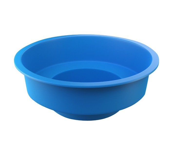 Eco Pool Round 2500 L – Light Blue Splash Pool Durable Above-Ground DIY Pool Solution — SA Home Builder Store