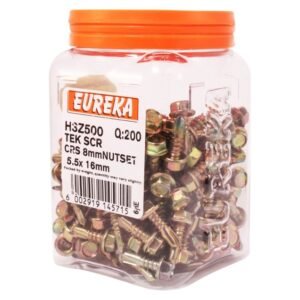 Eureka H3Z500 5.5 x 16 mm Tek Screw 200 Pack — SA Home Builder Store
