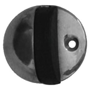 Euro Brass Door Stop Half Moon Chrome — SA Home Builder Store