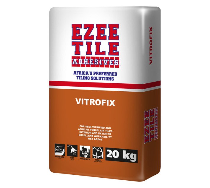 Ezee Tile Vitrofix Adhesive - Grey (20kg) — SA Home Builder Store