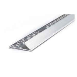 Falcon Tiling Aluminium Naplock Reducer Trim Silver 2500 x 8 mm — SA Home Builder Store