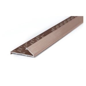 Falcon Tiling Anodised Aluminium Naplock Reducer Trim Bronze 1000 x 8 mm — SA Home Builder Store