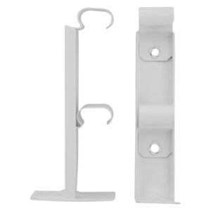 Finishing Touches 2 x Double Super C Metal Brackets White — SA Home Builder Store