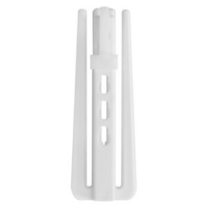 Finishing Touches 8 x Nylon Adjustable Hooks White — SA Home Builder Store
