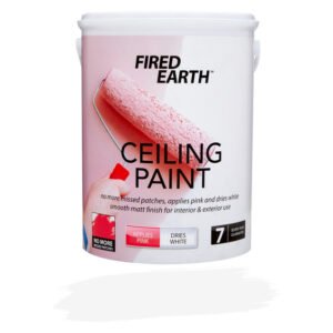 Fired Earth Ceiling Paint Pink to White 5 L — SA Home Builder Store