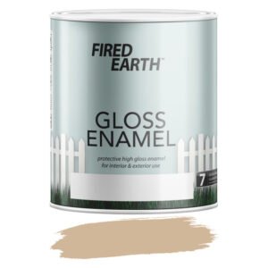 Fired Earth Gloss Enamel Paint Light Stone 1 L — SA Home Builder Store